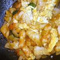 らむらむらむ酒's cooksnap of when they made 子供も食べれる＾＾エビチリ玉子丼♪.