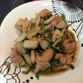 ミニー＠'s cooksnap of when they made 鶏ももとレンコンのにんにくめんつゆ炒め☆.
