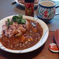 ひっこ's cooksnap of when they made カレーやハヤシのご飯はまん丸が可愛い.