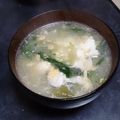 碧きりん's cooksnap of when they made 水菜と長ネギのかき玉汁.
