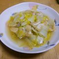書セラピスト流香's cooksnap of when they made ☆白菜とあぶらげの煮浸し☆.