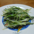 まゆみ母ちゃん's cooksnap of when they made 水菜のオイスターソース炒め★.