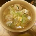ばちゃばちゃ's cooksnap of when they made 簡単☆白菜と鶏肉団子のスープ.