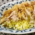 Haru Haru's cooksnap of when they made シャッキシャキ！！白菜と鶏ムネ肉でサラダ.