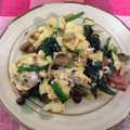 はじめての一人暮らし's cooksnap of when they made ほうれん草の卵炒め.