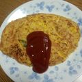 けい２０１０'s cooksnap of when they made エビのまぜまぜオムライス.