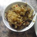 くまくまとん's cooksnap of when they made アサリとフジッコ生姜昆布の雑穀混ぜご飯.