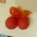 asmin's cooksnap of when they made 離乳食が簡単！冷凍トマトの皮剥き方法.