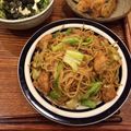 たべたいち's cooksnap of when they made うちでは定番になりました☆醤油やきそば☆.