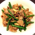 ゆーか1107's cooksnap of when they made スタミナ満点‼豚肉とニンニクの芽炒め.