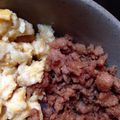 bear＆lily's cooksnap of when they made 鶏と玉子の♪そぼろ丼.