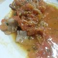 ポンちゃん313's cooksnap of when they made ご飯が進む♪豚バラの香味トマトソースがけ.