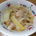 えりこ82☆'s cooksnap of when they made 簡単＊豚バラ肉とトロトロ白菜の煮物.