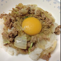 りいこりんご's cooksnap of when they made 合挽き肉で♪簡単すき焼き丼.