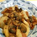ぷぅちんママ's cooksnap of when they made 里芋のベーコン炒め.
