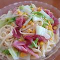 こうぶんママ's cooksnap of when they made 簡単☆白菜とコーンのクリームスープパスタ.
