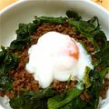 はるんちぃ's cooksnap of when they made 簡単(^ω^)そぼろ丼.