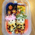 ちこ＆たこ's cooksnap of when they made キャラ弁*節分.