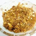 まゆ＊。's cooksnap of when they made ひき肉の甘辛卵とじ.
