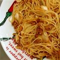 ぶんちゃんｚ's cooksnap of when they made 納豆とキムチの温スパゲティ.