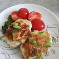 ころりす☆'s cooksnap of when they made 枝豆とはんぺんの超簡単お焼き.