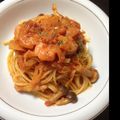 えぴぴぴぴー's cooksnap of when they made 簡単♡海老としめじのトマトクリームパスタ.