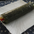 スタイリッシュママ's cooksnap of when they made 節分の恵方巻に◇かにかまで基本の巻寿司.