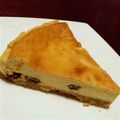 ホイもんじゃ's cooksnap of when they made 大人味ラムレーズンベイクドチーズケーキ.
