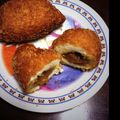 peki➕'s cooksnap of when they made ホットケーキmixで簡単☆カレーパン.