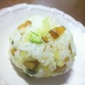 mmiRmyu's cooksnap of when they made W漬物で混ぜ②おにぎり(ﾟ∇^d).