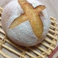 ＊Ricco＊'s cooksnap of when they made 強力粉と薄力粉でカンパーニュ風ー第1弾ー.
