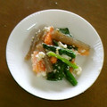 M・Sakura's cooksnap of when they made ほうれん草の白和え☆.