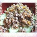 空好きママ's cooksnap of when they made オスカル巻き(レタスの挽き肉巻き).