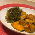 umizarusuki's cooksnap of when they made ❁かぼちゃと切り昆布の煮物❁祖母の味.