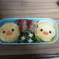 ちびちーぼー's cooksnap of when they made キャラ弁　ひよこ.