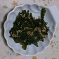 桜里☆'s cooksnap of when they made シーチキンとわかめのポン酢あえ.