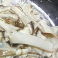ｷﾜﾐ's cooksnap of when they made ルクエで簡単*塩麹きのこ.