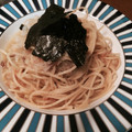 citron12's cooksnap of when they made なめたけと大根おろしの和風パスタ.