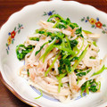 なつめタロー's cooksnap of when they made 豆苗とえのきのおかか和え☆彡.
