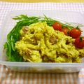 夏の記念日's cooksnap of when they made ウィンナーカレーポテトサラダ.