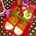 いちごこりん's cooksnap of when they made ＊キャラ弁＊　お正月に♪うまさんのお稲荷.