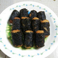 まっか♪'s cooksnap of when they made もちもち！！れんこんの海苔巻き揚げ♪.