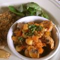 ルロワ・モワ's cooksnap of when they made 鶏肉とひよこ豆のトマト煮.