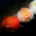 dotayasu's cooksnap of when they made スモークサーモンの手まり寿司.