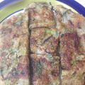 ★く～ちゃん★'s cooksnap of when they made もっちもちのじゃが芋ねぎチヂミ.