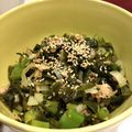 mikaprtiii's cooksnap of when they made 簡単ミネラル補給♪ねぎとわかめの炒め物☆.