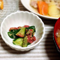 tomoh9's cooksnap of when they made 簡単 梅きゅうり.