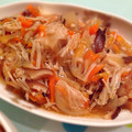 umi＊'s cooksnap of when they made 厚揚げの野菜とろろかけ.