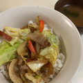 papikun's cooksnap of when they made 超簡単！牛肉と野菜の焼き肉のタレ炒め.