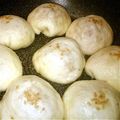 paepae161's cooksnap of when they made フライパンで焼き肉まん。.